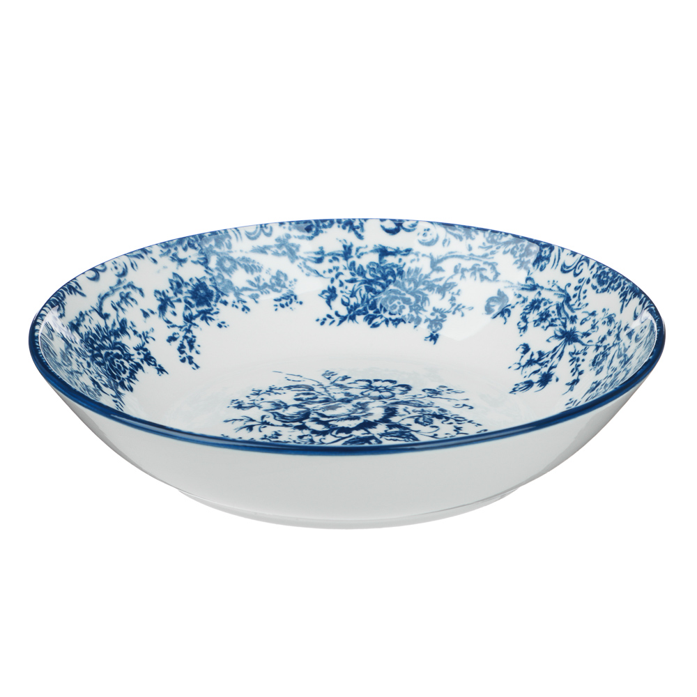 Тарелка для супа/салатник 20см, тм MILLIMI, Элеганс, фарфор, арт.№ 816-041