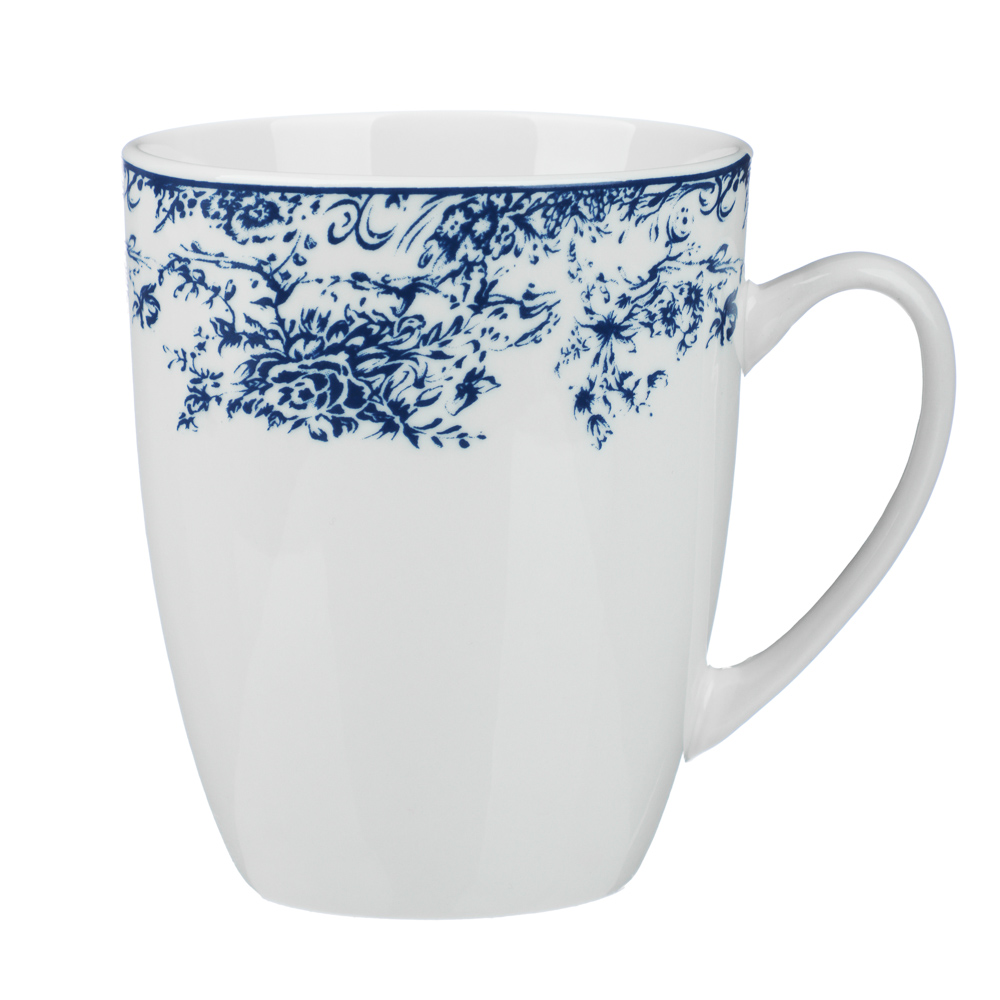 Кружка 350мл, тм MILLIMI, Элеганс, фарфор, арт.№ 816-043