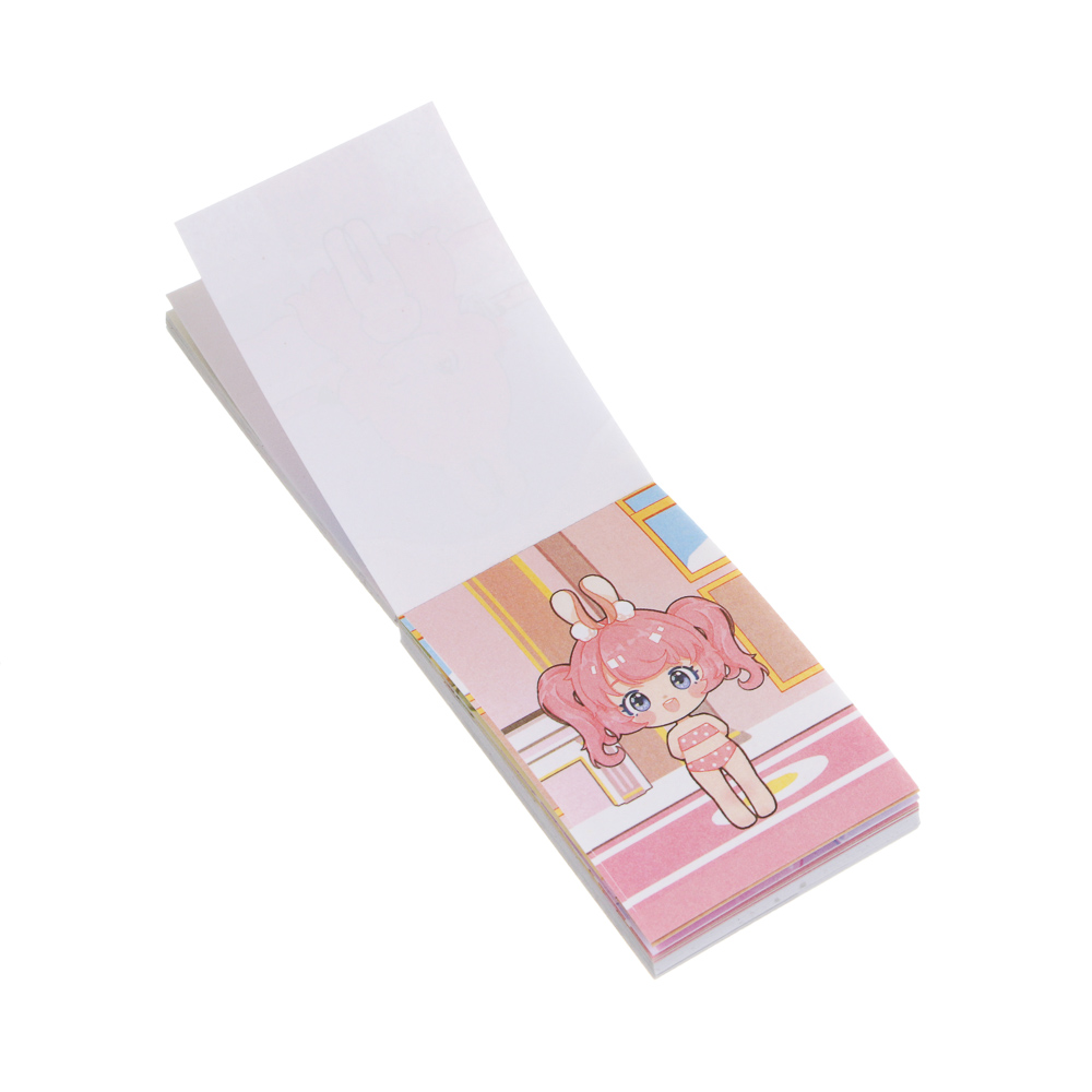 Раскраска детская с наклейками "Переодевашки", 4х6см, бумага, микс, арт.№ 281-286