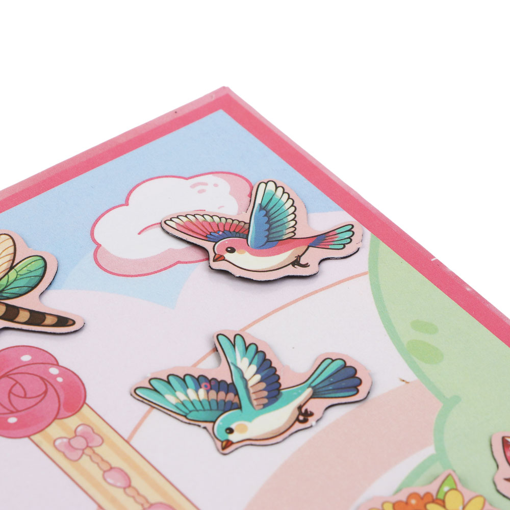 Набор для творчества с наклейками, гравюрой, магнитным пазлом, 23,5х24,5см, картон, бумага, микс, 3+, арт.№ 281-287