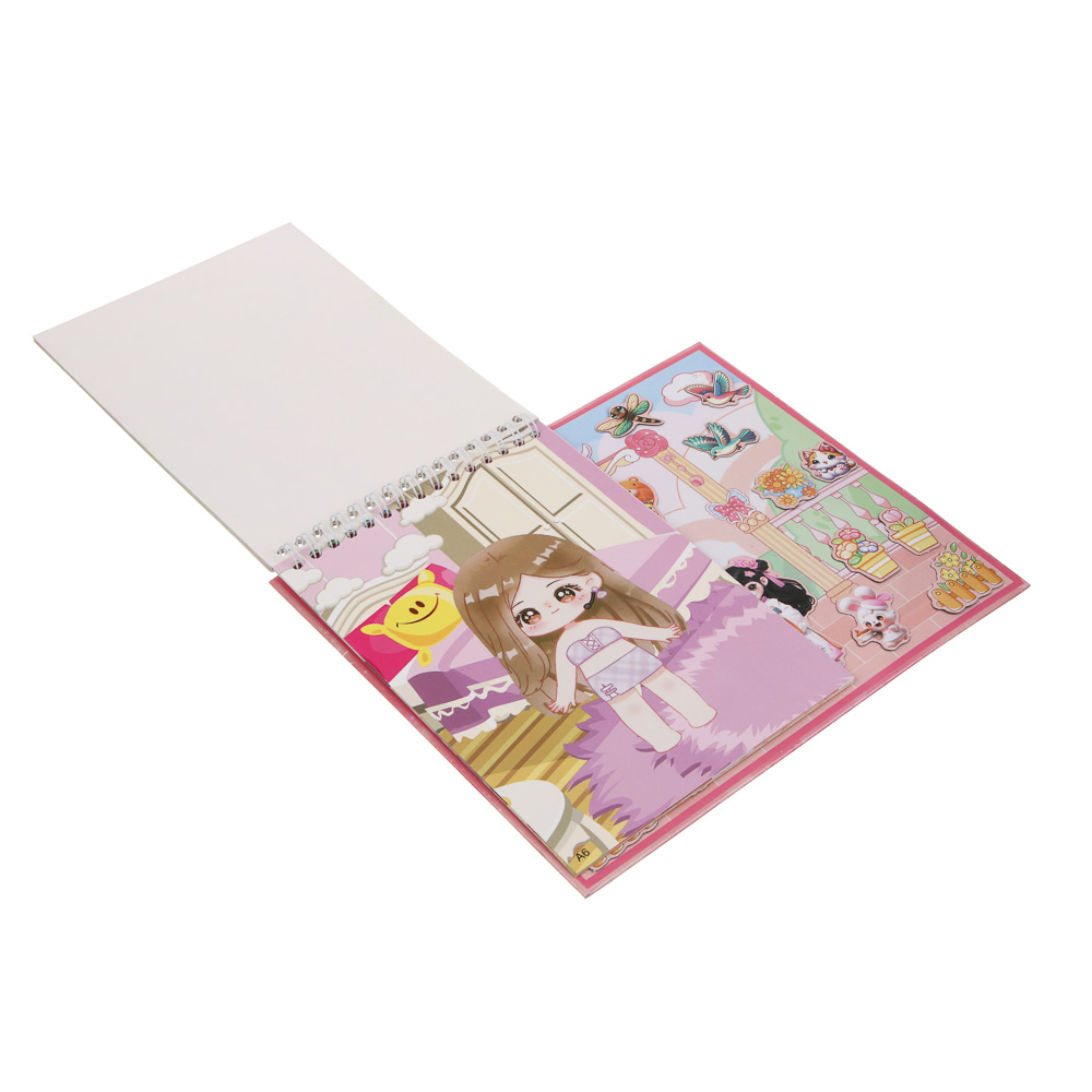 Набор для творчества с наклейками, гравюрой, магнитным пазлом, 23,5х24,5см, картон, бумага, микс, 3+, арт.№ 281-287