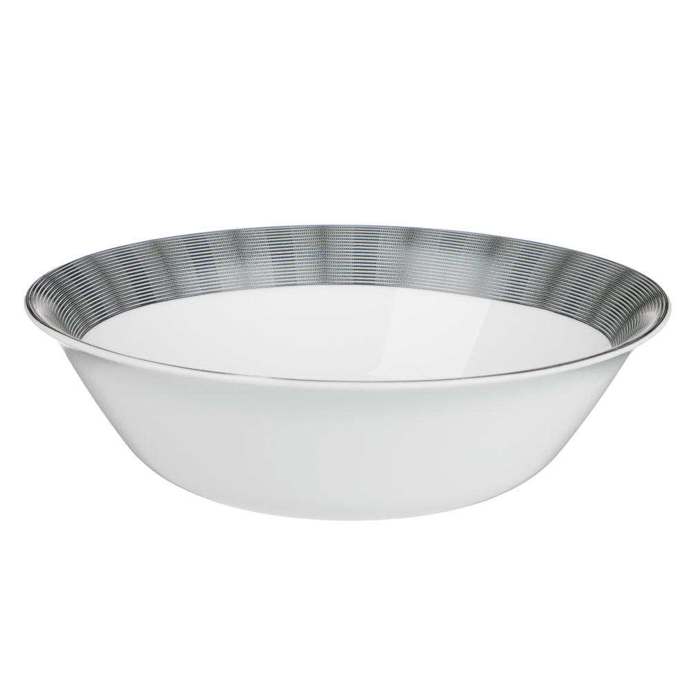 MILLIMI Графит Салатник, опаловое стекло, 550мл, 16.5х4.8см, арт.№ 818-255