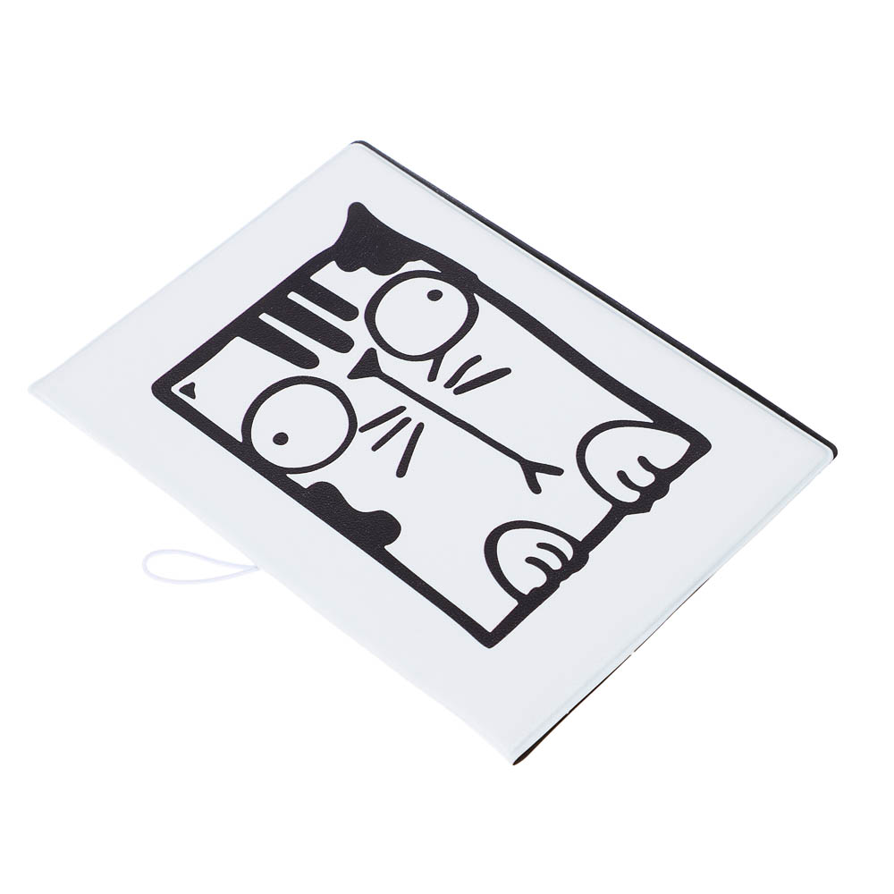 Обложка для паспортатм ЮL с отд.для карт и удерживающей резинкой , ПВХ, 13,7х9,6см, 6 дизайнов, #2, арт.№ 334-035