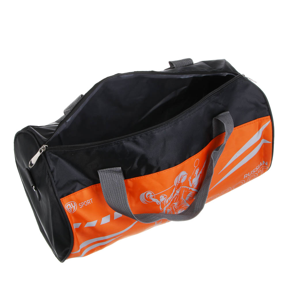 Сумка спортивная тм BY SPORT, 42x22x22см, полиэстер 420D, ПВХ, 3 цвета, арт.№ 204-039