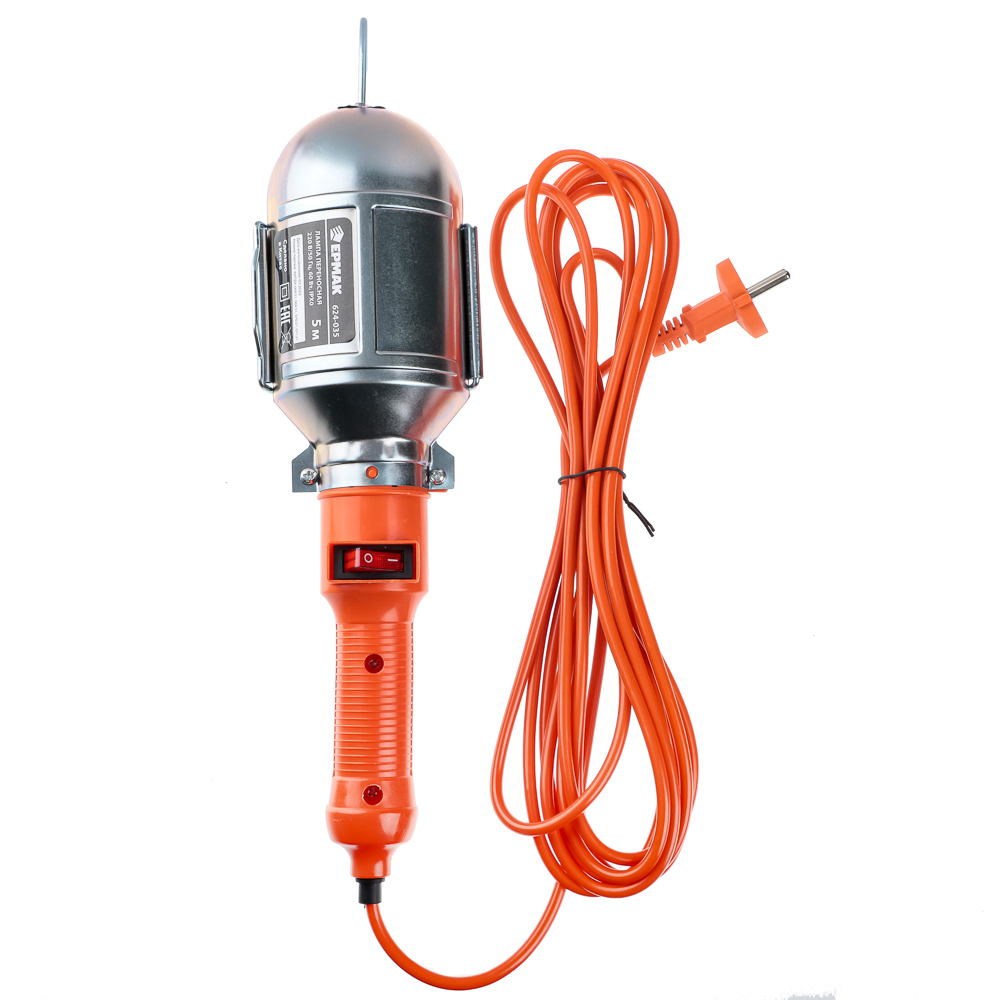 ЕРМАК Лампа переносная, 60вт, 5м, арт.№ 624-035