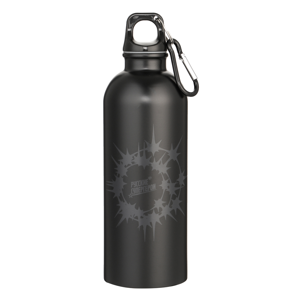 Бутылка спортивная для воды, тм BY Русские Супергерои, 500мл, нерж. сталь, арт.№ 088-156