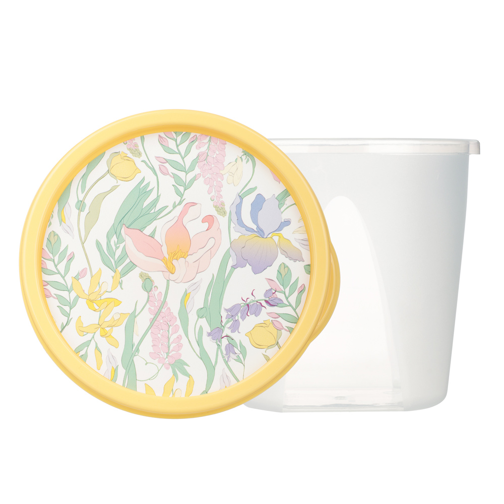 Ботаника Набор контейнеров круглых 0,6л+1,0л, пластик, 3 цвета, арт.№ 861-569