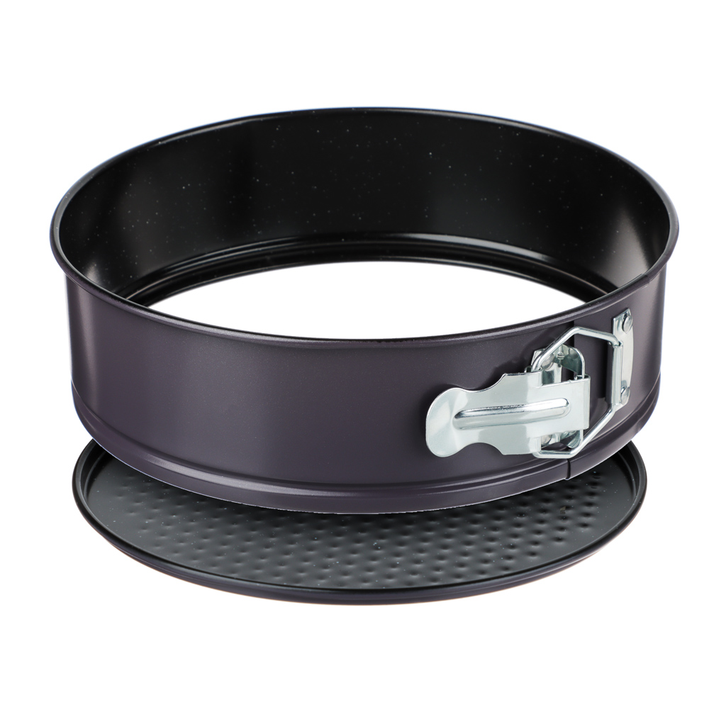 SATOSHI Валькур Форма для выпечки круглая разъемная, угл.сталь, 22х6,5см, антипригарное покрытие 280, арт.№ 849-173