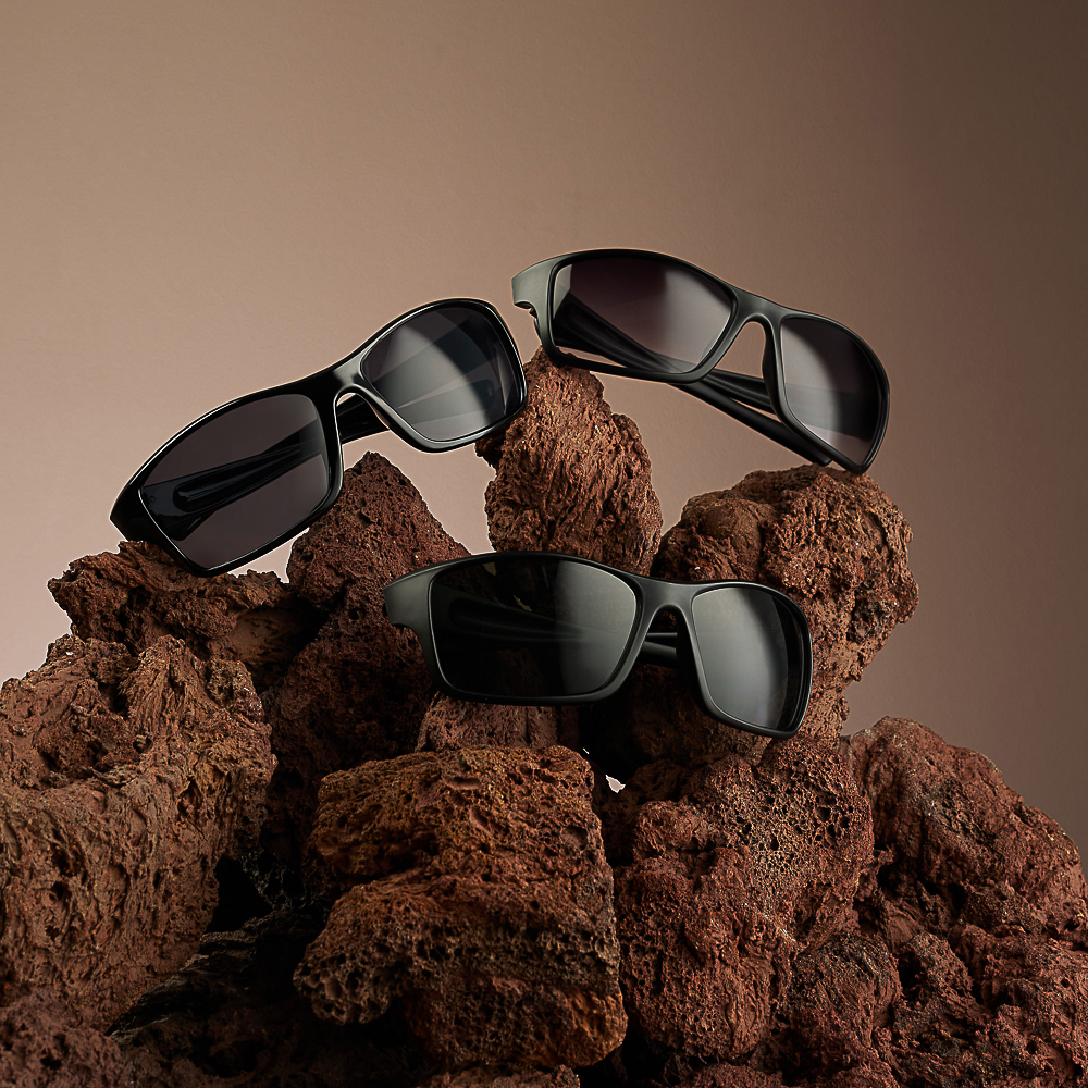 GALANTE Очки солнцезащитные, пластик, 143x40мм, 3 цвета, арт.№ 304-017