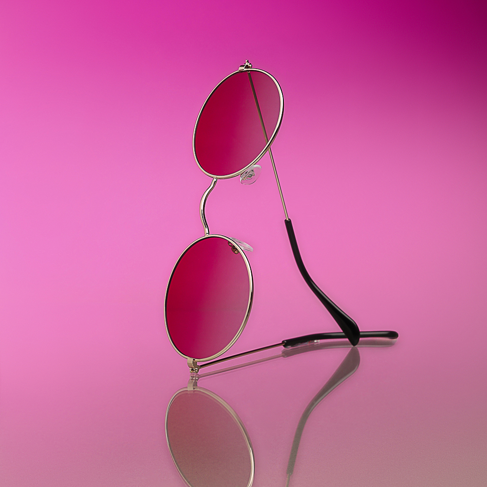 GALANTE Очки солнцезащитные, пластик, металл, 135x43мм, 4 цвета, арт.№ 304-019