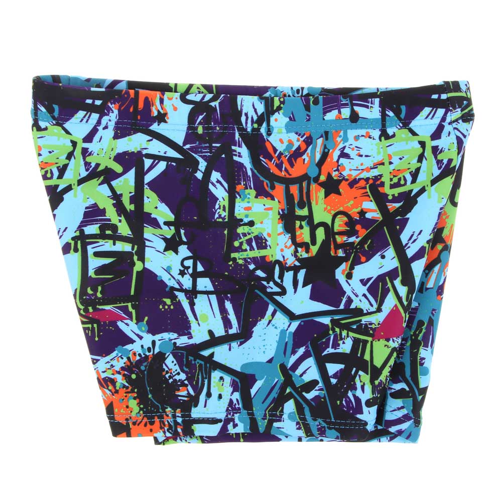 GALANTE Граффити Плавки купальные для мальчика, р-р 110-116, 82% полиэстер, 18% эластан, арт.№ 331-040