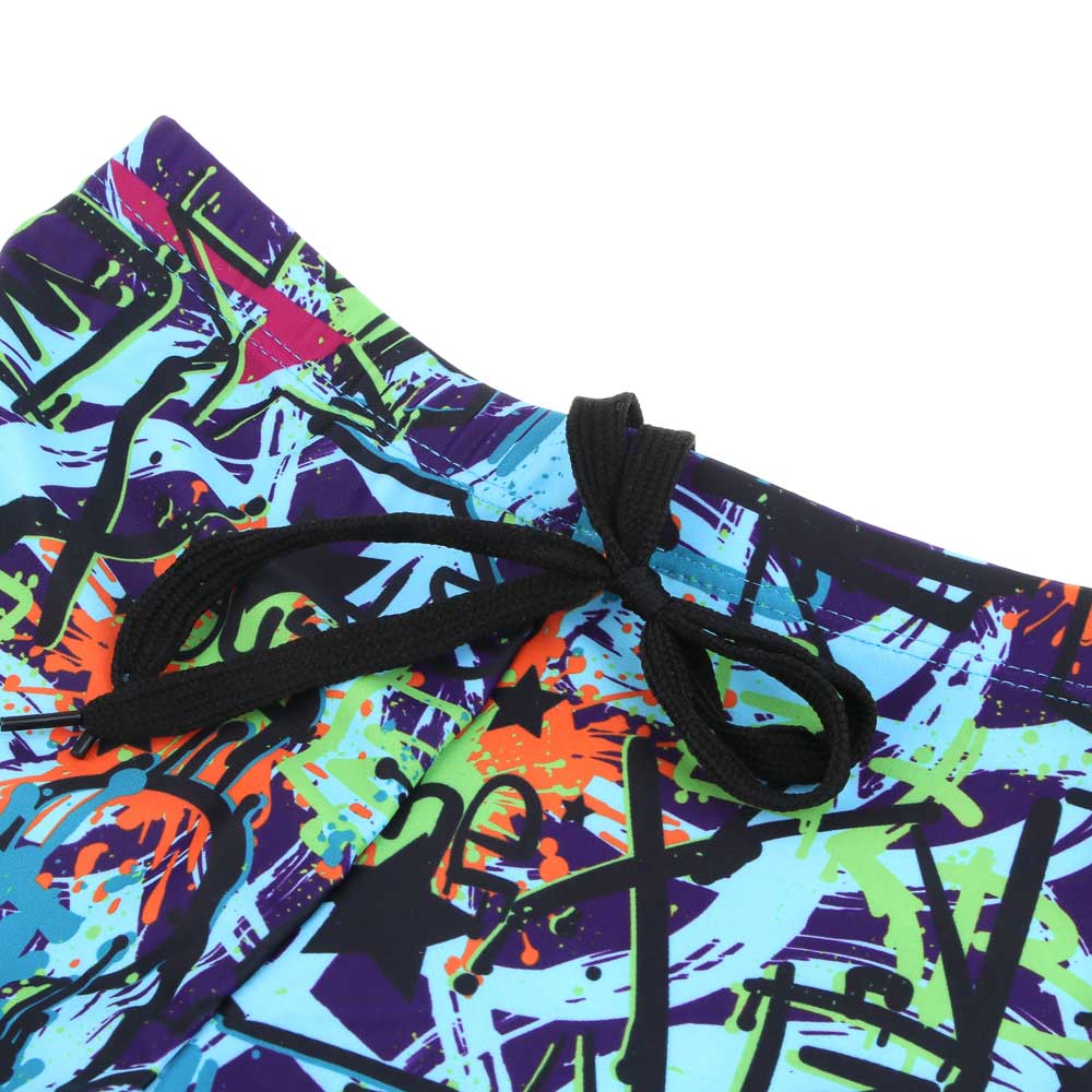 GALANTE Граффити Плавки купальные для мальчика, р-р 110-116, 82% полиэстер, 18% эластан, арт.№ 331-040