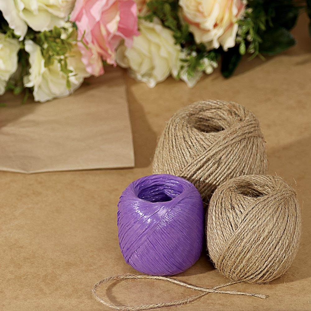 Шпагат джутовый 2х ниточный, 50м, 1,12 ктекс, арт.№ 154-063