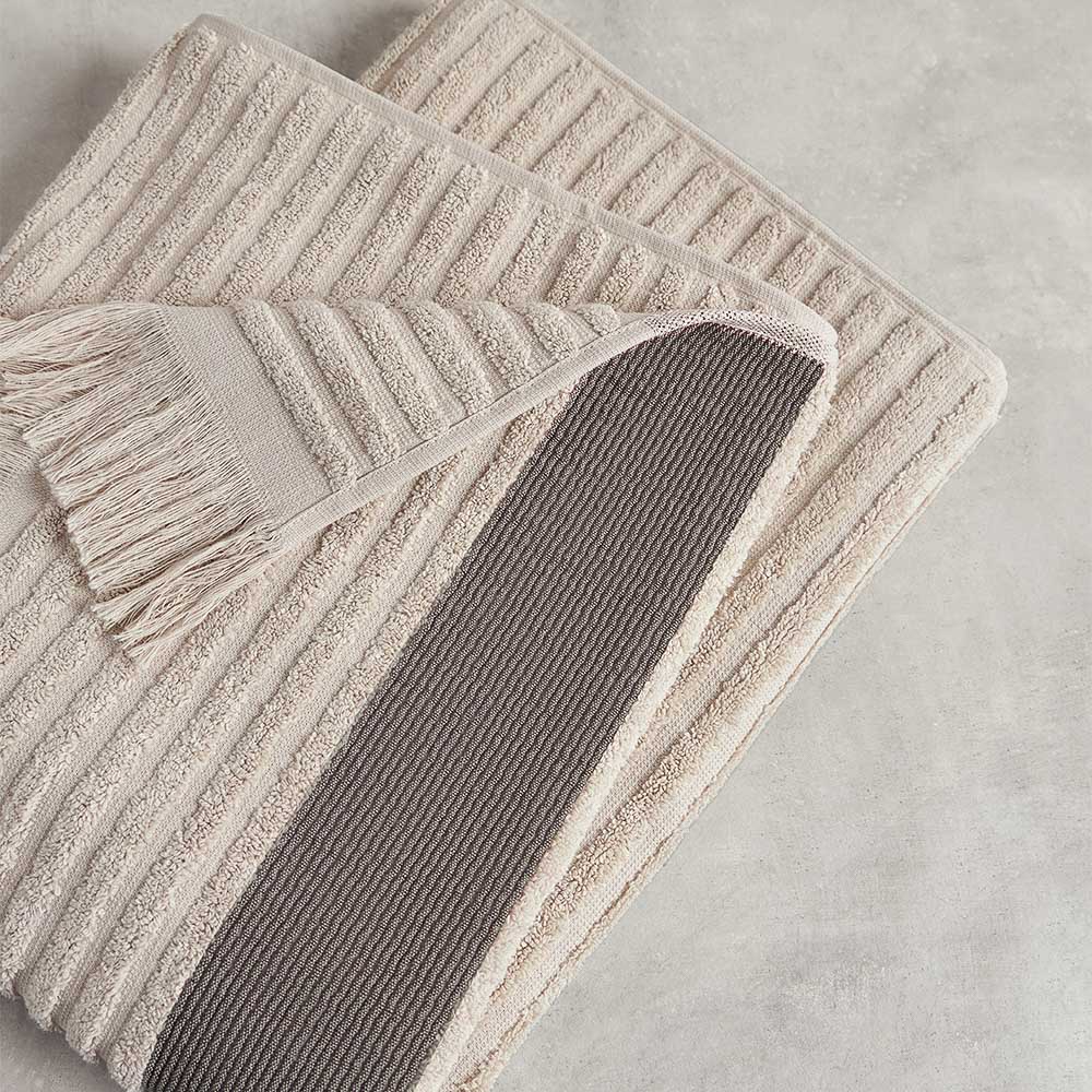 PROVANCE Хейзел Комплект полотенец махровых, 100% хлопок, 30х50, 50х90, 70х130, 500г/м, бежевый, арт.№ 484-182