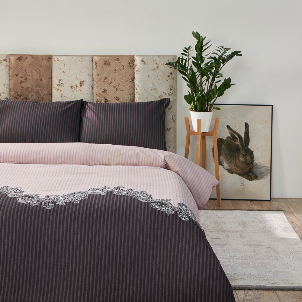 PROVANCE Хейзел Комплект постельного белья 1,5 (4 предмета), бязь, 100% хлопок, бежевый, арт.№ 421-354