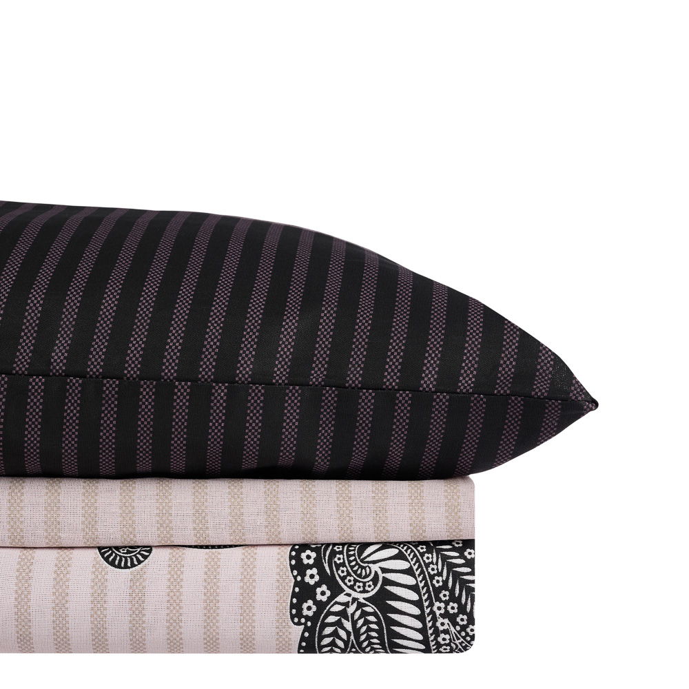 PROVANCE Хейзел Комплект постельного белья 1,5 (4 предмета), бязь, 100% хлопок, бежевый, арт.№ 421-354