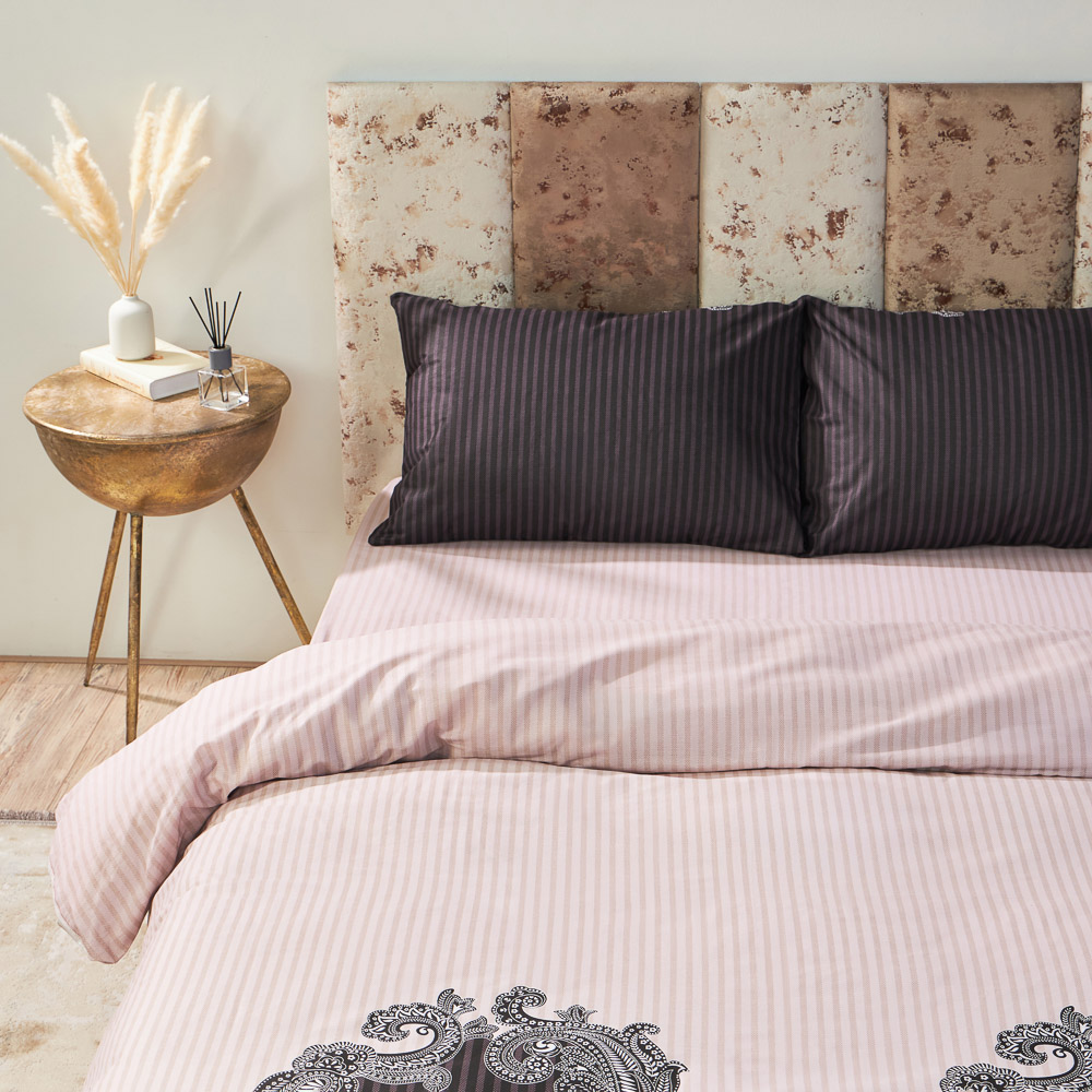 PROVANCE Хейзел Комплект постельного белья 1,5 (4 предмета), бязь, 100% хлопок, бежевый, арт.№ 421-354