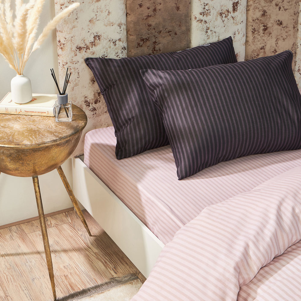 PROVANCE Хейзел Комплект постельного белья 1,5 (4 предмета), бязь, 100% хлопок, бежевый, арт.№ 421-354