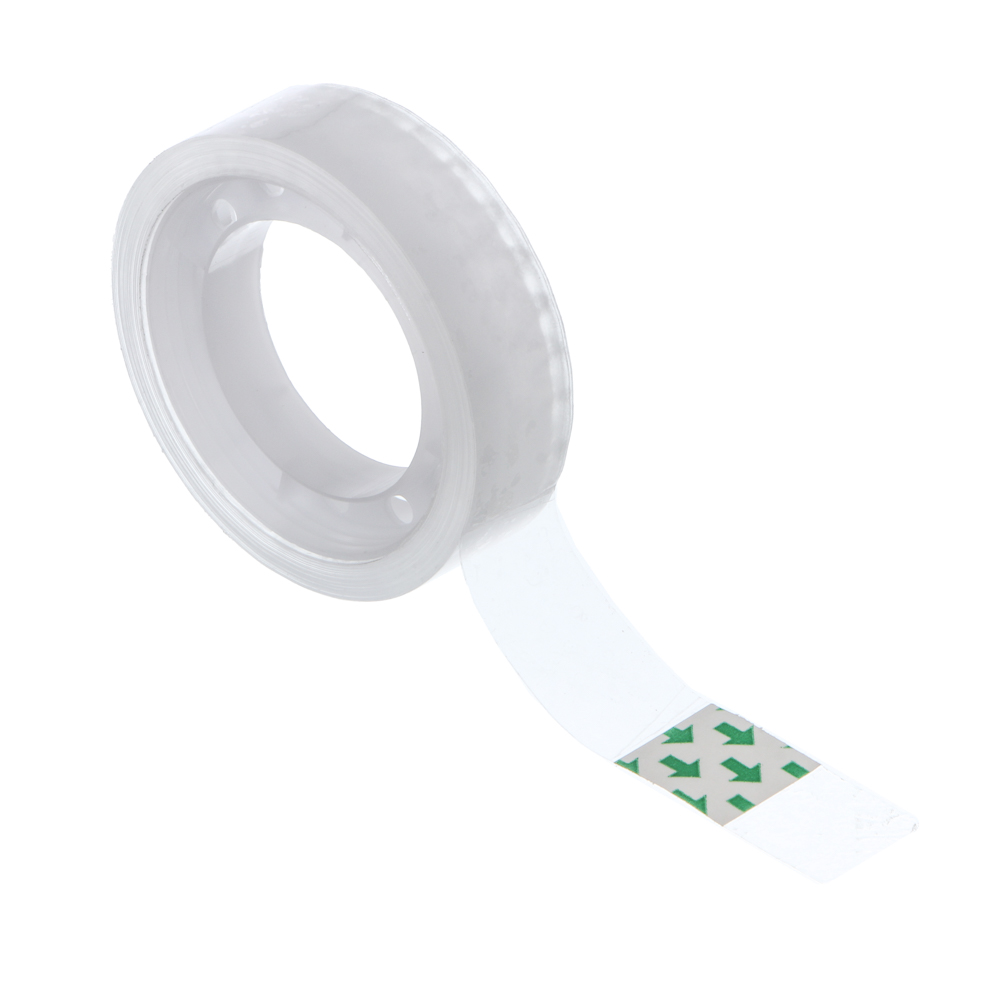 Набор липкой ленты ClipStudio 12ммх12м, 6 рулонов, прозрачный, ПВХ 35мкм, пластиковая втулка, арт.№ 588-001