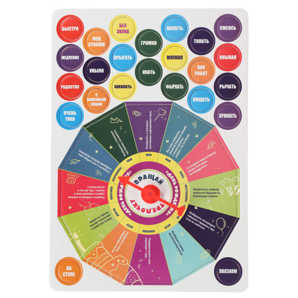 Фанты о стрелкой "День рождения", 32х22 см, арт.№ 538-014