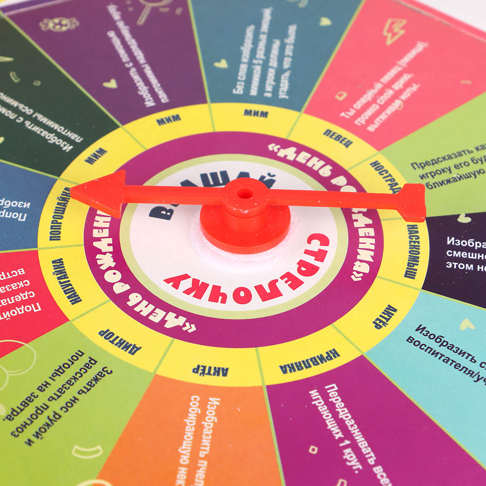 Фанты о стрелкой "День рождения", 32х22 см, арт.№ 538-014