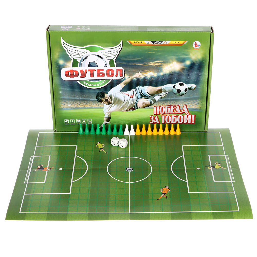 Игра логически-математическая "Футбол", 32х22 см, арт.№ 538-017