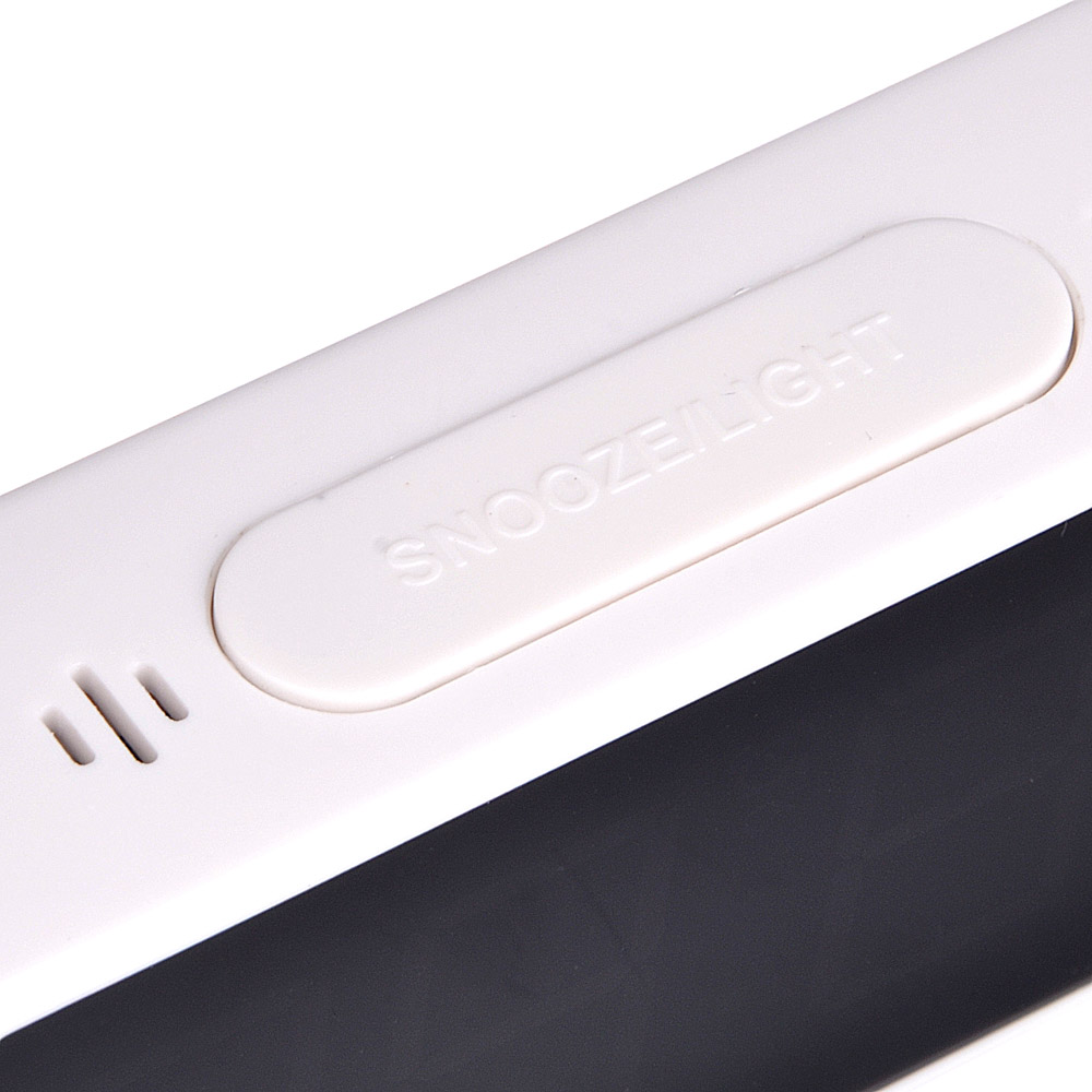 LADECOR Будильник электронный, термометр, 3хААА, USB, 10х3х5 см, 2 цвета, арт.№ 529-181