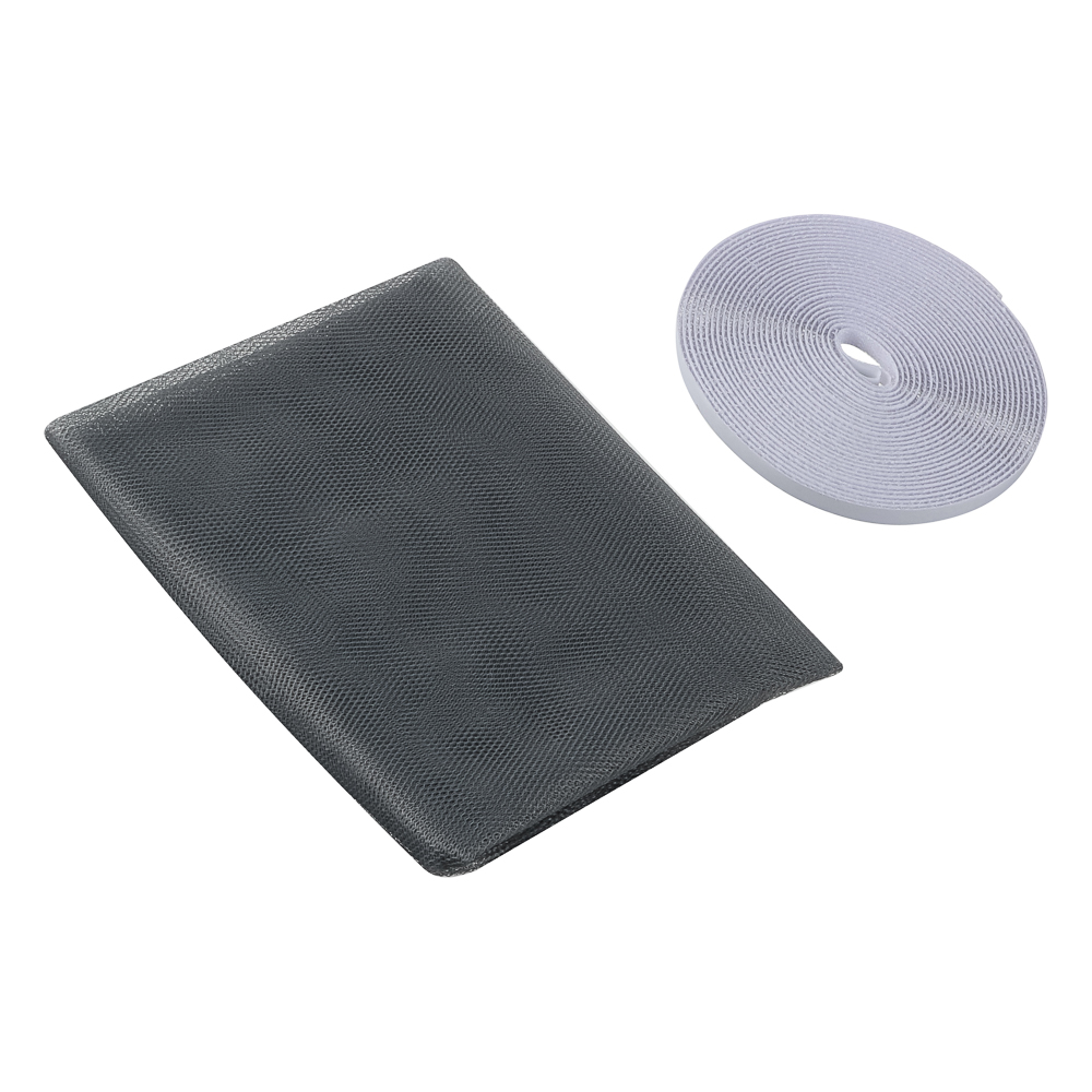 Москитная сетка для окон тм INBLOOM с крепежной лентой, 1.5х2.0м, полиэстер, арт.№ 165-004