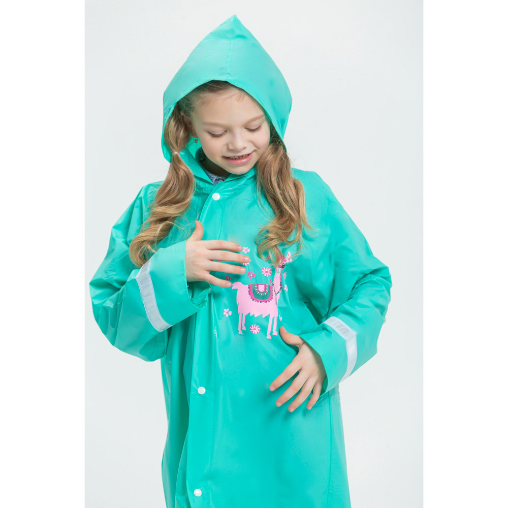 INBLOOM Дождевик детский, 73х53см, ПВХ 130мкм, 3 цвета, арт.№ 188-075