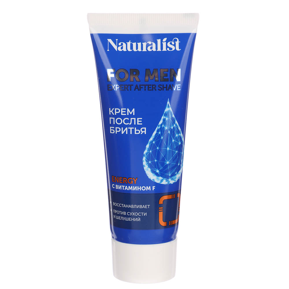 Крем после бритья NATURALIST с ментолом/с витамином F, 75мл, арт.№ 947-022