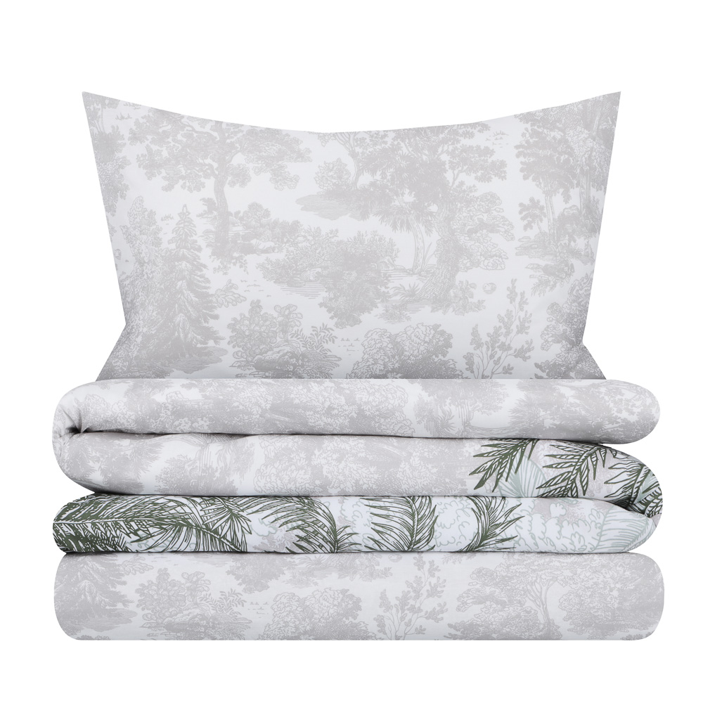 PROVANCE Мосс Комплект постельного белья семейный (5 предметов), поплин, 2 дизайна, арт.№ 421-390