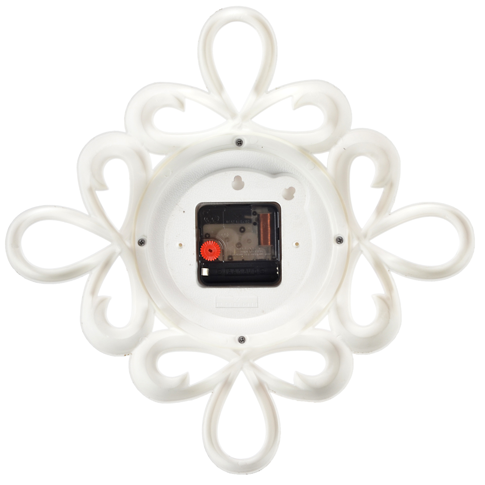 Часы настенные, 13см, пластик, 2 дизайна в декоративной раме, арт.№ 581-824