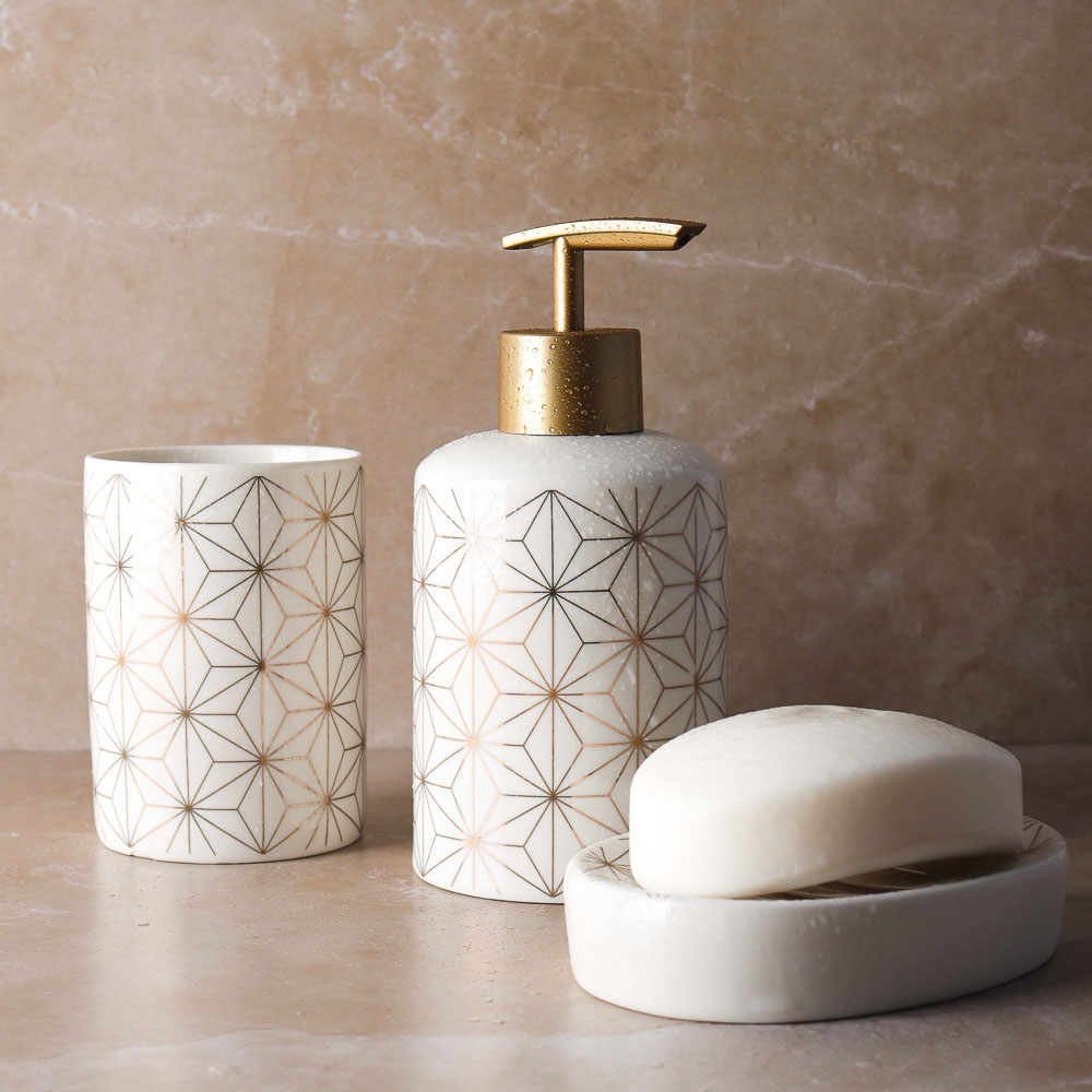 VETTA Мыльница "Золотое сечение", керамика, 2 дизайна, арт.№ 463-025