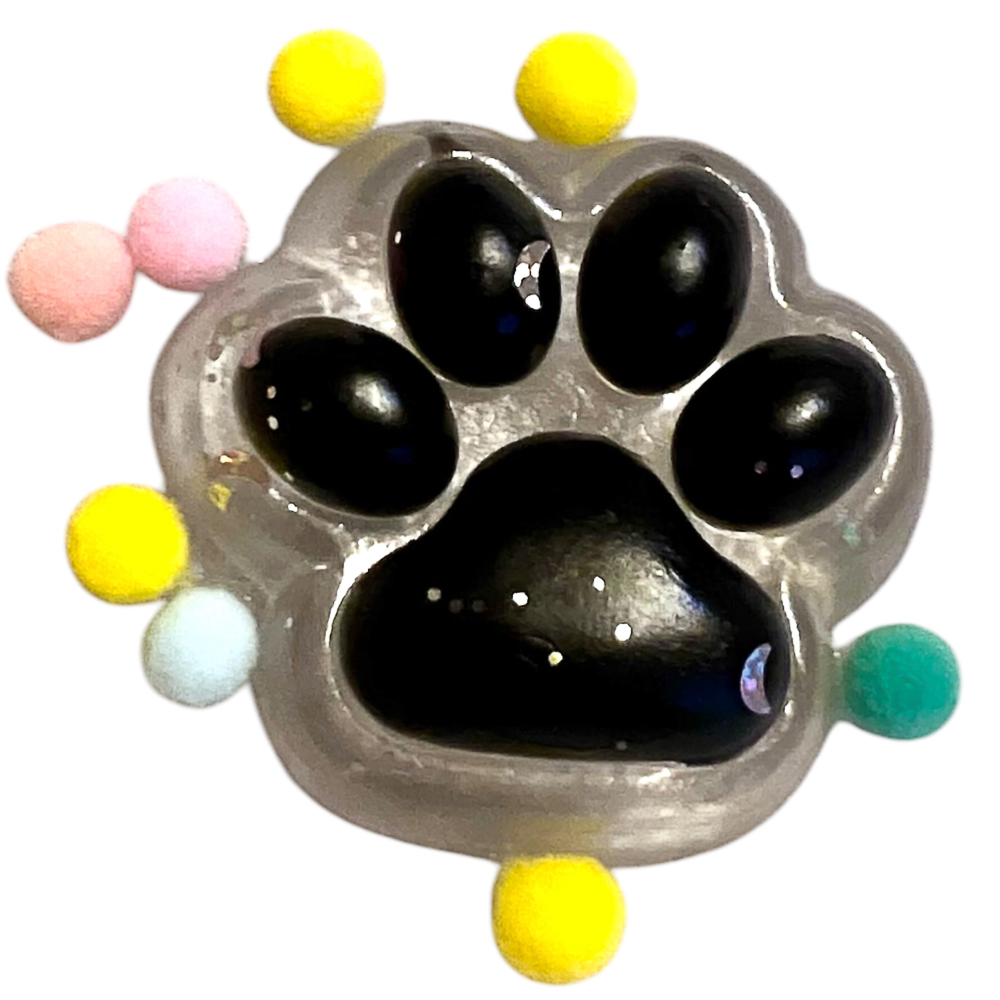 Набор лизунов «Сквиш Лапка», 8см, TPR, светится, 15х10см, 2 дизайна, арт.№ 297-159