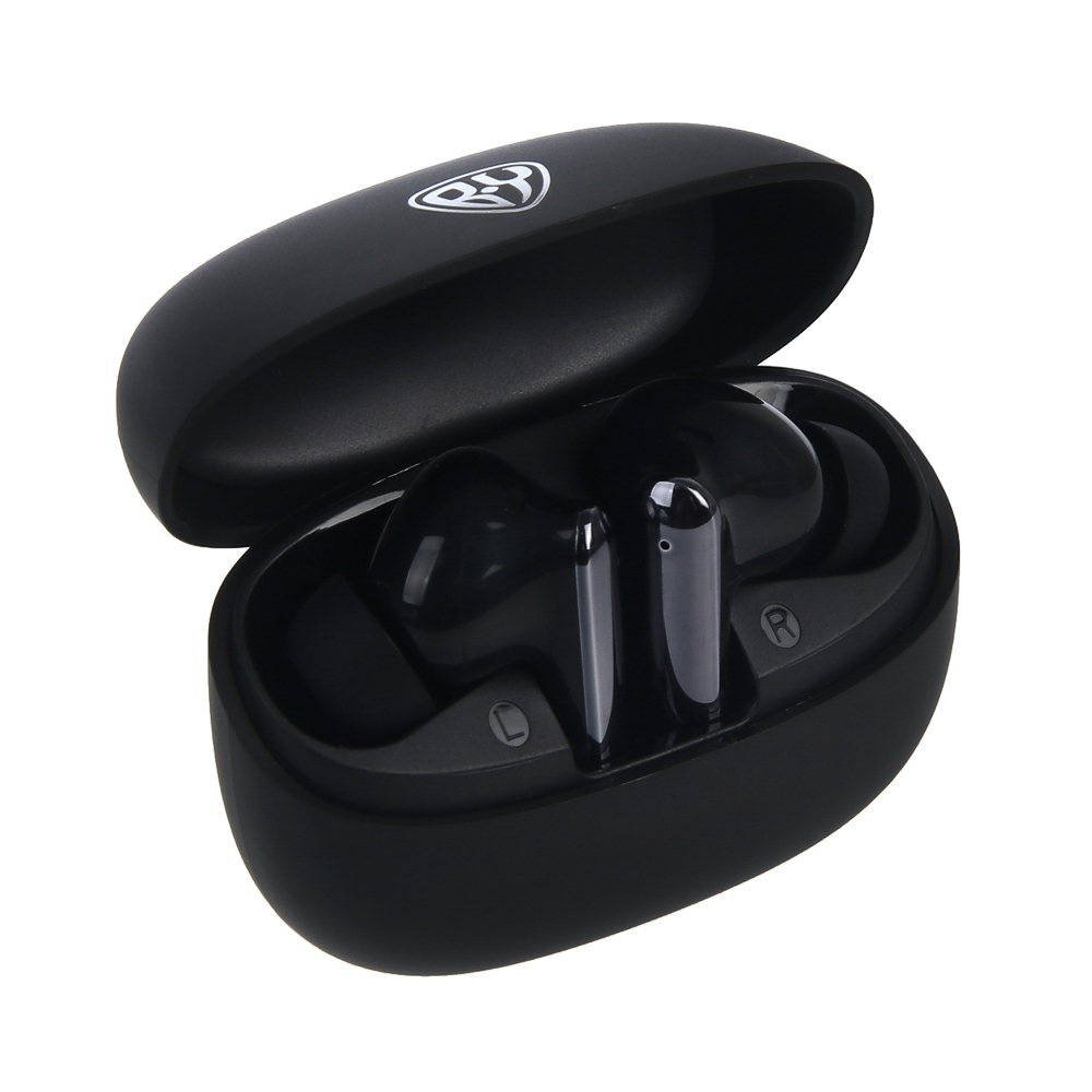 Наушники беспроводные TWS BY QuantumBuds, ANC, внутриканальные, 30/300 мАч, BT6.0, черный, арт.№ 410-291