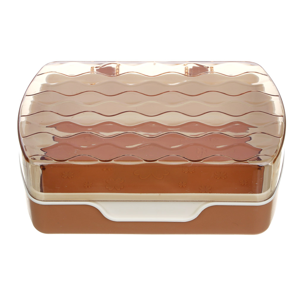 VETTA Мыльница, пластик, 13,5х9х5 см, 3 цвета, арт.№ 463-522