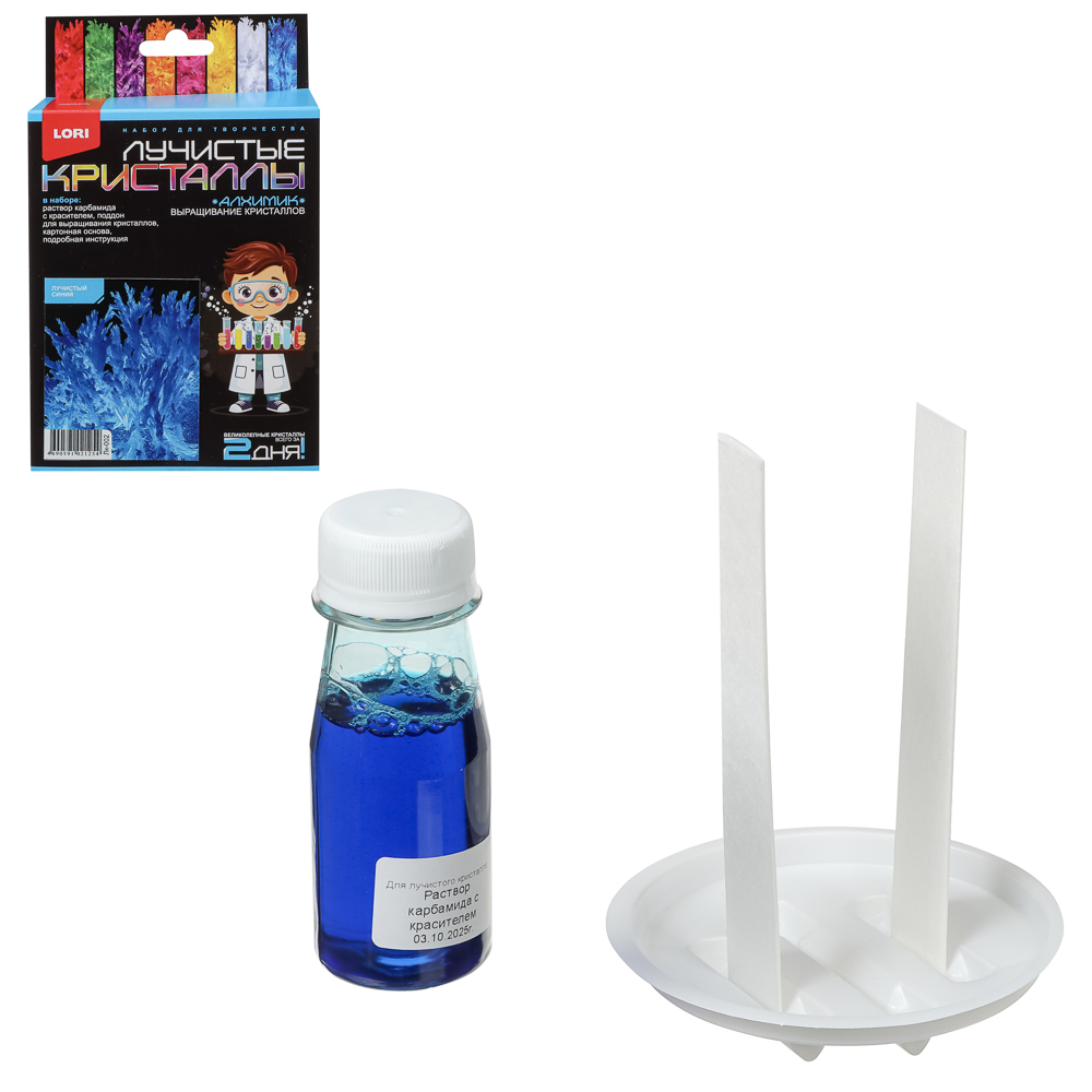 Набор для выращивания кристаллов, 11,3x13,5x4см, 6 дизайнов, арт.№ 283-251