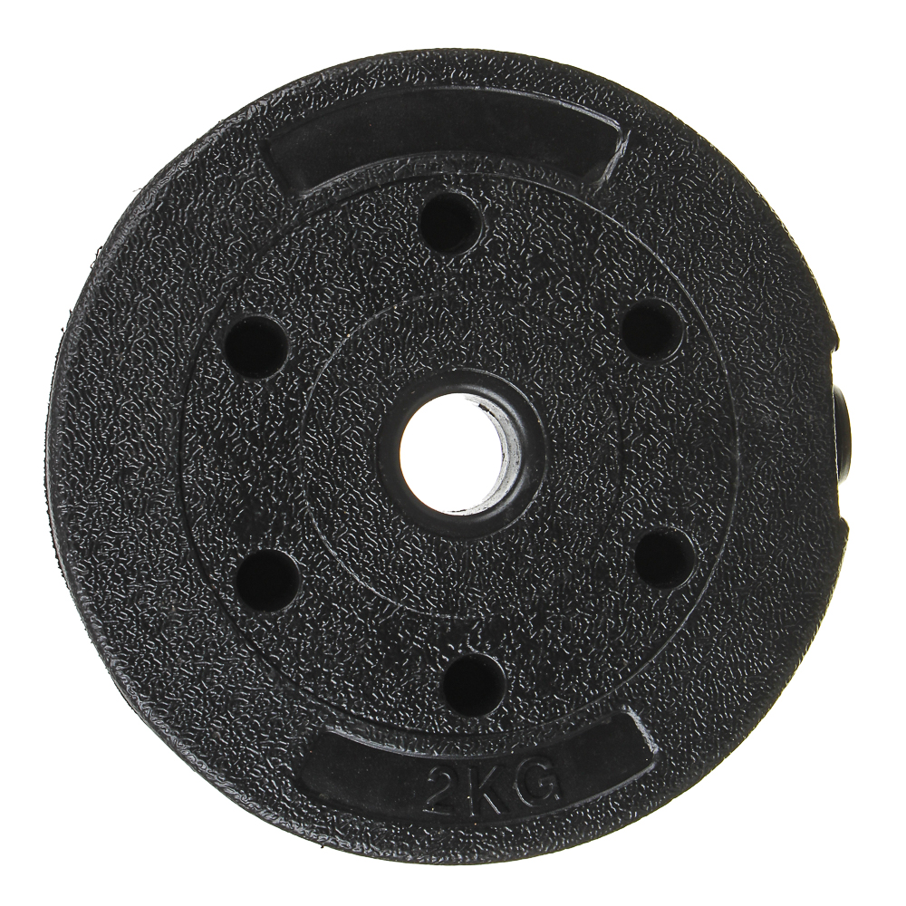 SILAPRO Набор силовой: 2 гантели,гриф,блины (1,25кг-4шт, 1,5кг-4шт, 2кг-4шт)20кг, цемент,пвх, металл, арт.№ 089-009