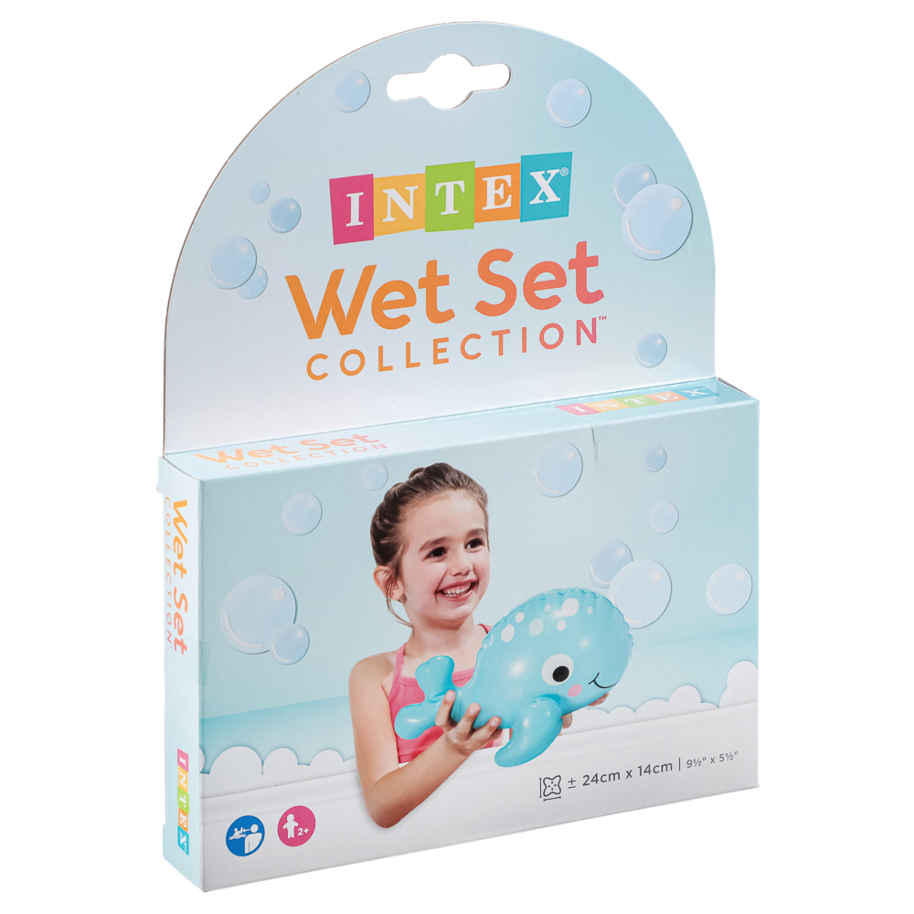 INTEX Игрушка надувная для игр на воде 36х18см, от 2 лет, 9 дизайнов 58590NP, арт.№ 359-201