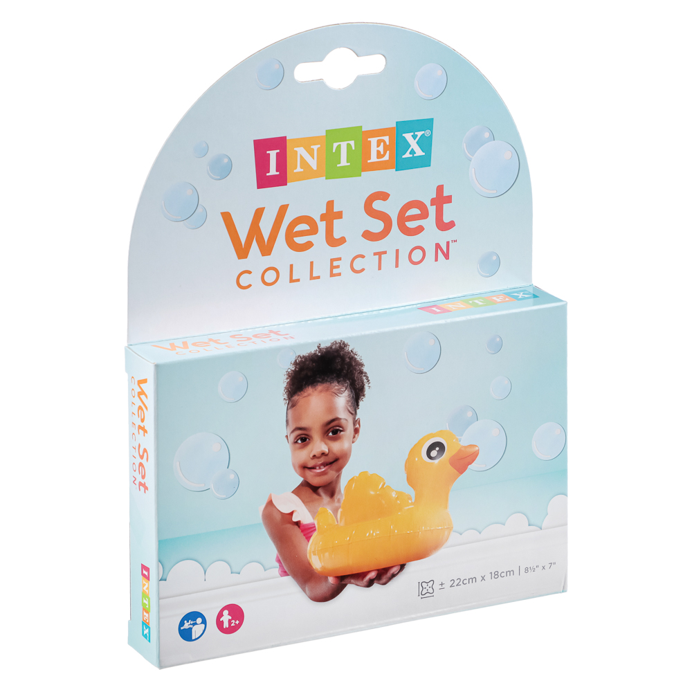 INTEX Игрушка надувная для игр на воде 36х18см, от 2 лет, 9 дизайнов 58590NP, арт.№ 359-201