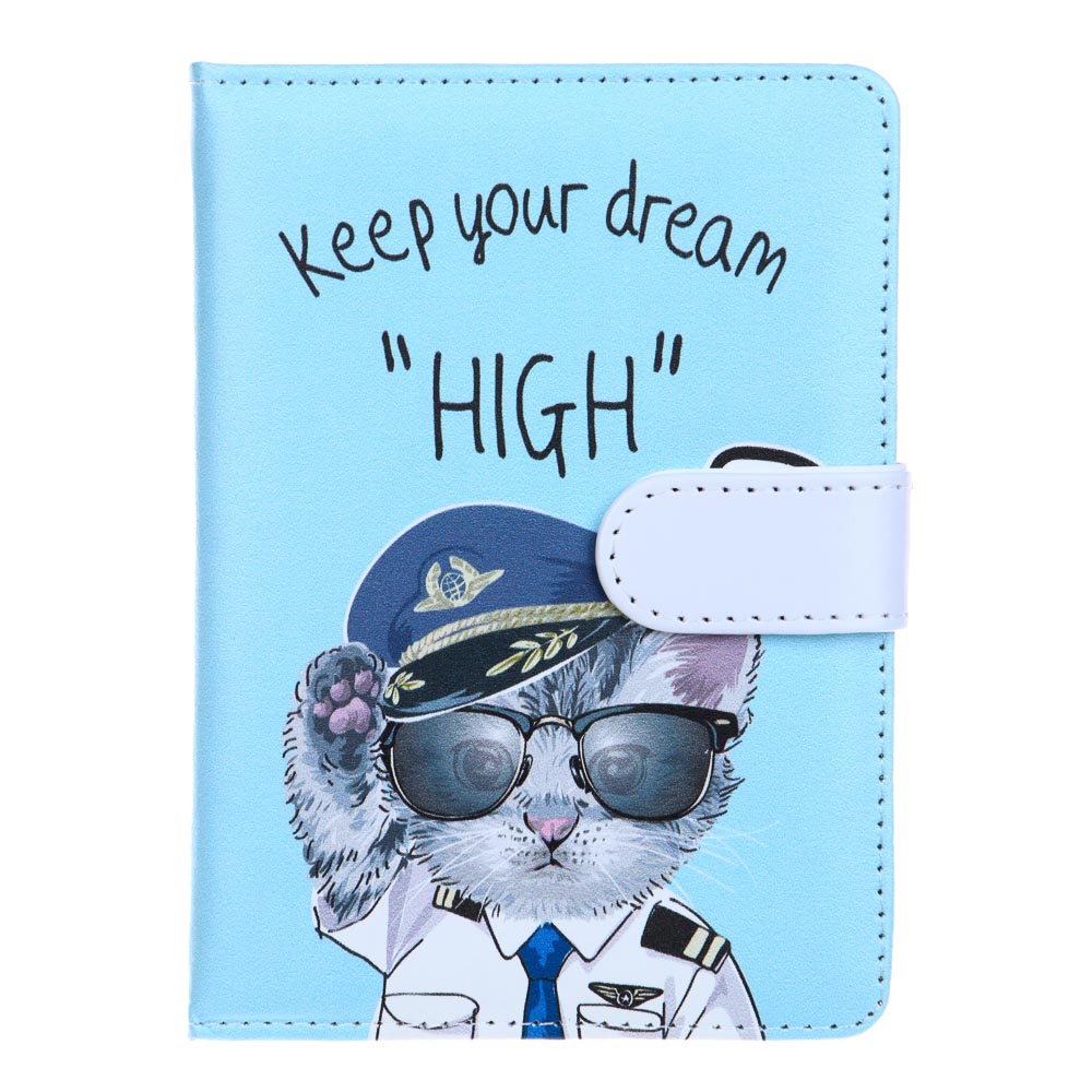 Зап.книжка А6, 10,5X14,5см, 80л., "Крутые котики", тв. обл. с поролоном, иск. кожа, магнит, 4 диз., арт.№ 557-066