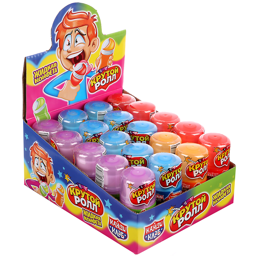 Жидкая конфета "Крутой ролл" ассорти 20мл, арт.№ 347-360