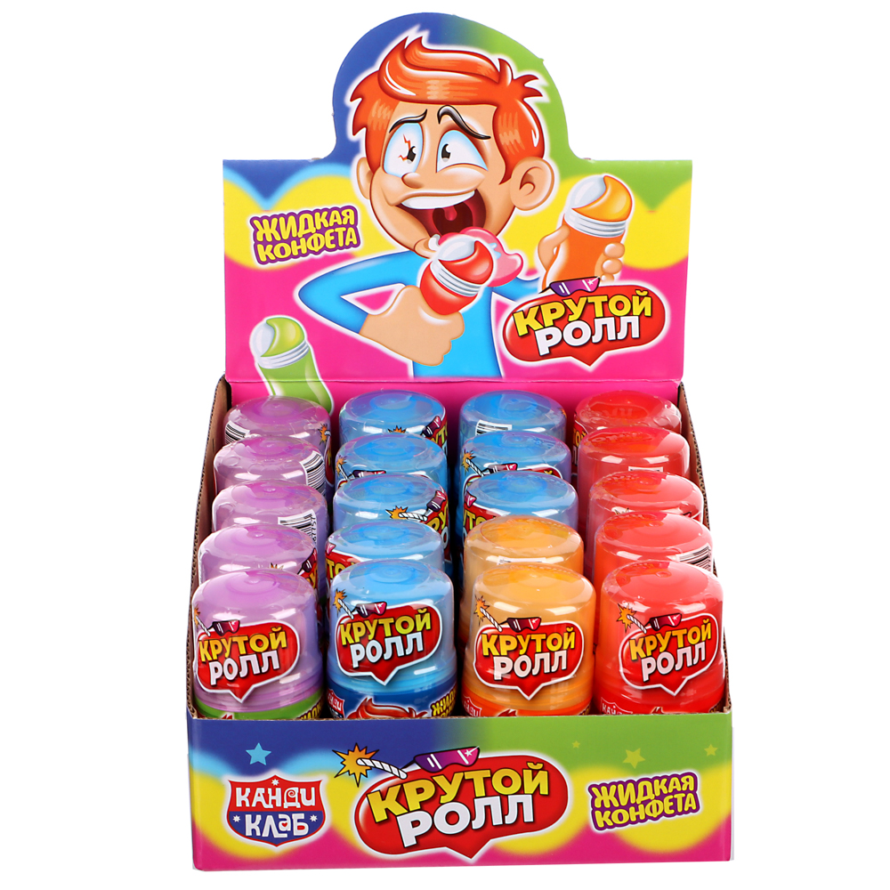 Жидкая конфета "Крутой ролл" ассорти 20мл, арт.№ 347-360