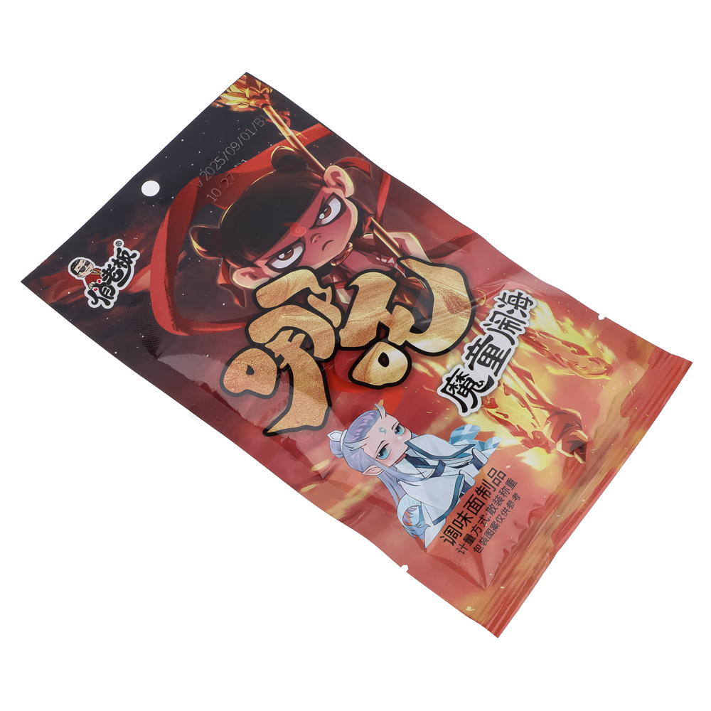 Мясо соевое со вкусом острой королевской рыбы NEZHA 18гр, арт.№ 347-473