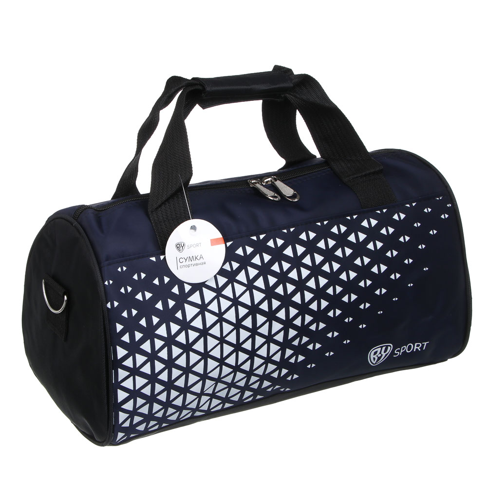 Сумка спортивная тм BY SPORT, 37х20х19см, полиэстер 420D, ПВХ, 4 цвета, арт.№ 204-041