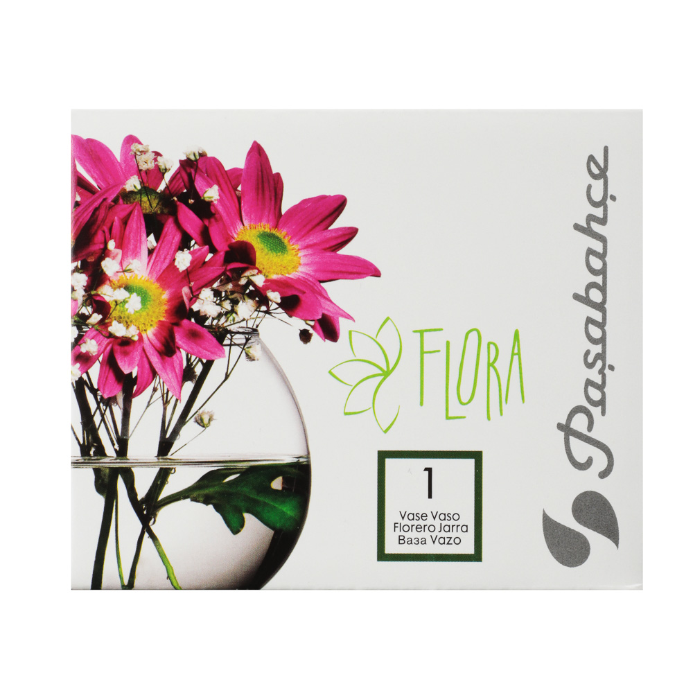 PASABAHCE Ваза ФЛОРА 79 мм 43407B, арт.№ 502-190