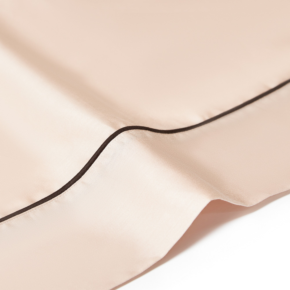 BY STAS MIKHAILOV Комплект постельного белья с кантом, евро, 100% хлопок, бежевый, арт.№ 421-286