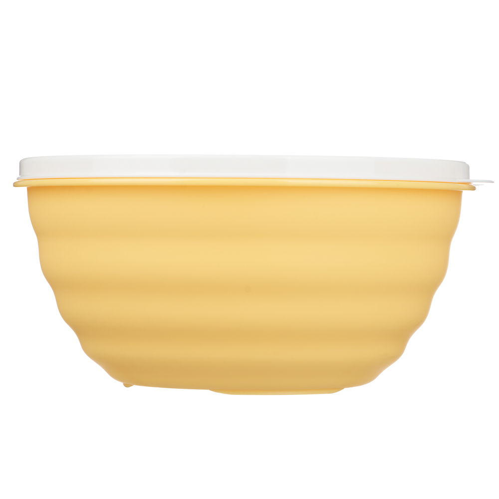 Ботаника Миска Latina 1,1л с крышкой, пластик, 3 цвета, арт.№ 861-570