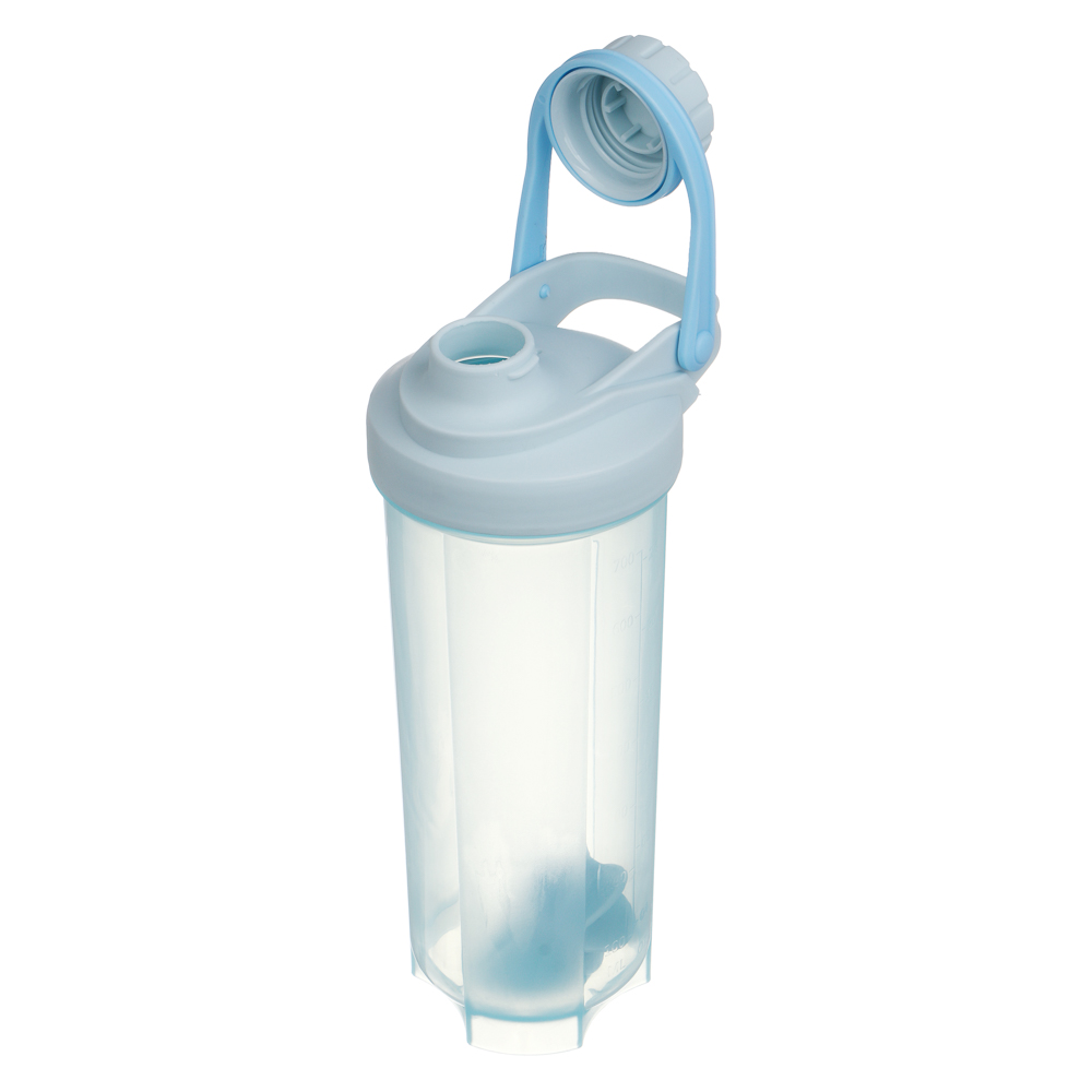 Шейкер спортивный тм BY SPORT, 700мл, 24х11см, пластик PP, 3 цвета, арт.№ 088-146