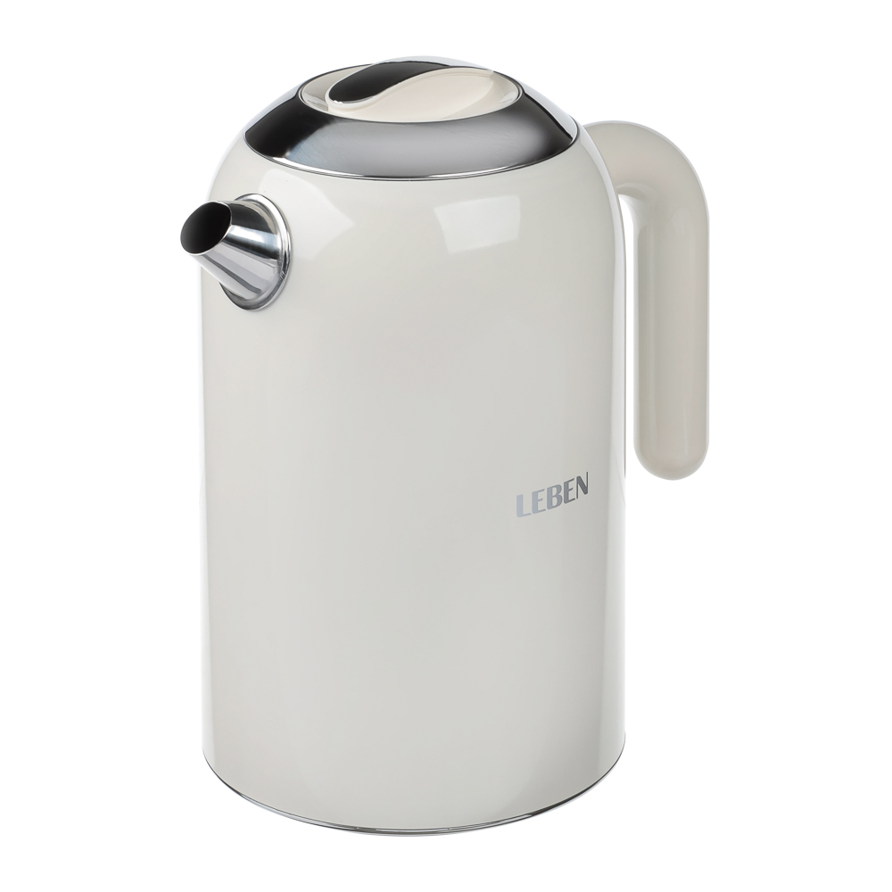 LEBEN Чайник электрический 1,7л нерж сталь, 138, арт.№ 291-138